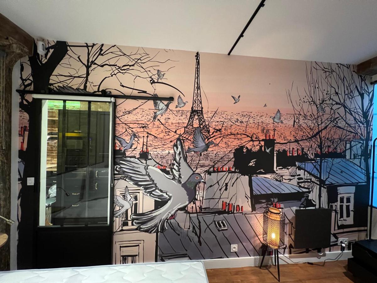 Good Vibes Luxurious Loft In Paris 11Th, With Ac & Table Football Apartment Ngoại thất bức ảnh