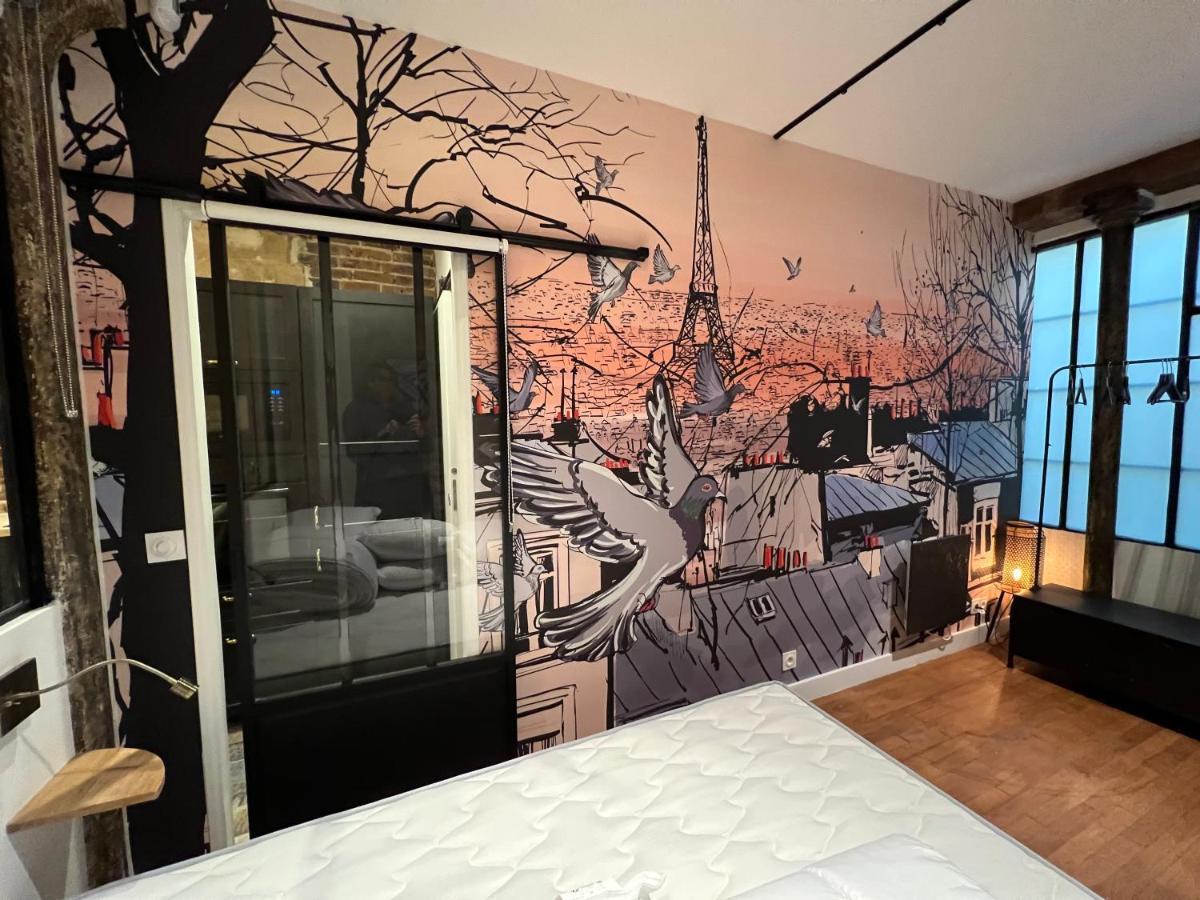 Good Vibes Luxurious Loft In Paris 11Th, With Ac & Table Football Apartment Ngoại thất bức ảnh